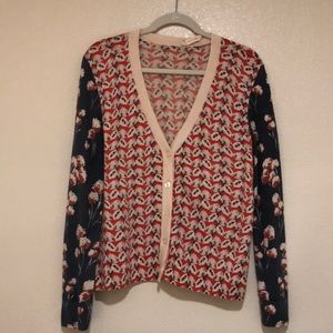 Fun Patterned Designer Cardigan